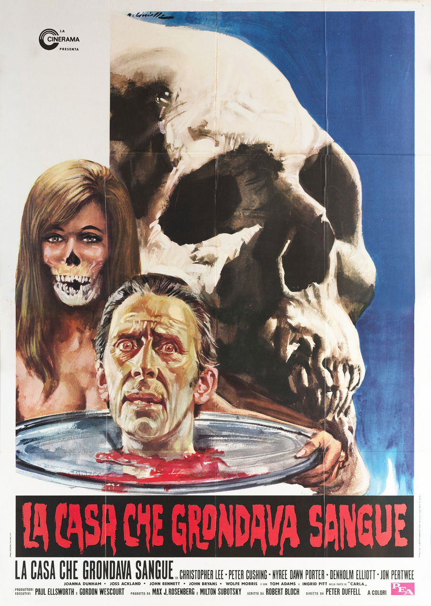 La casa che grondava sangue - Manifesto 1