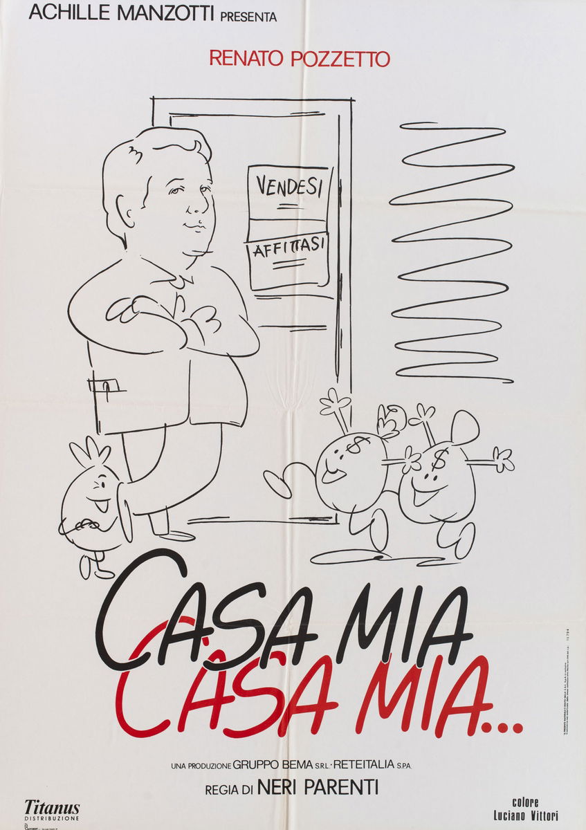 Casa mia, casa mia... - Manifesto 1