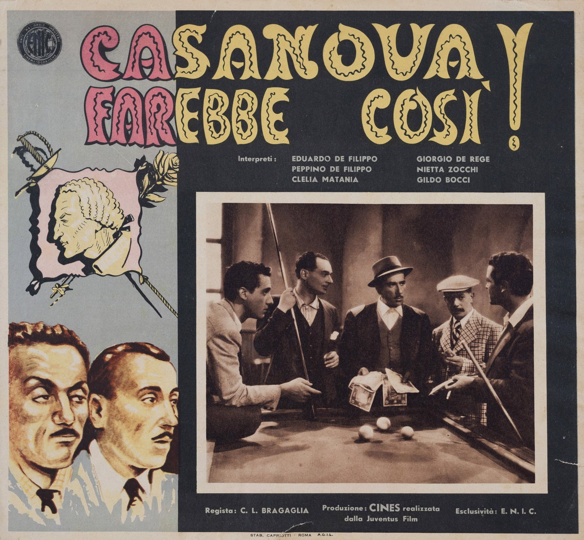 Lobby Card 3 for the film After Casanova's Fashion (1942)
