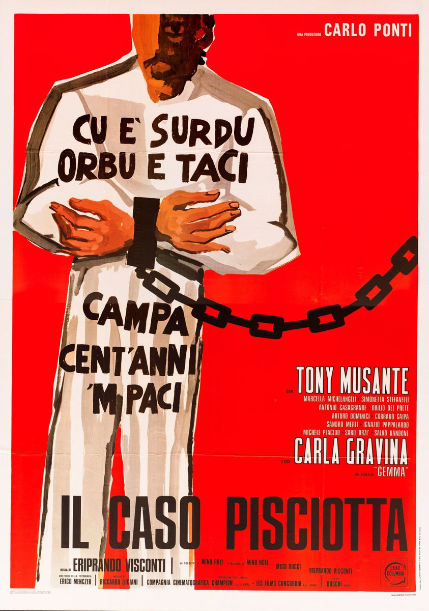 Il caso Pisciotta - Manifesto 2