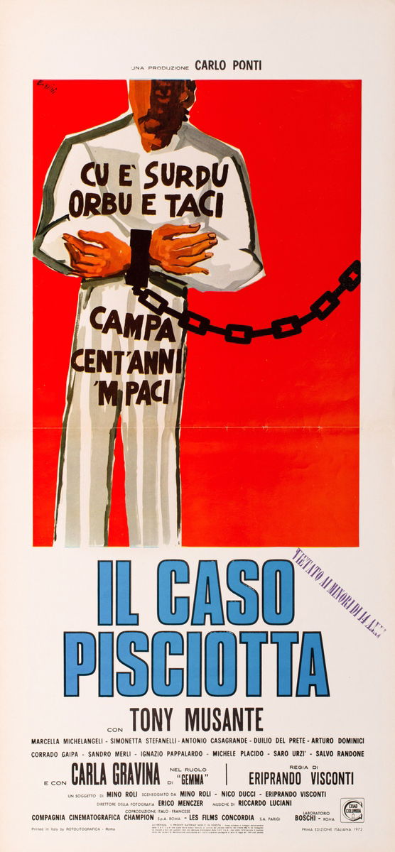 Il caso Pisciotta - Locandina 1