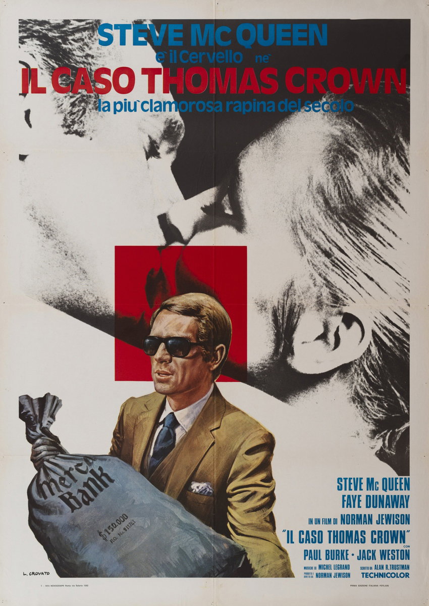 Il caso Thomas Crown - Manifesto 2