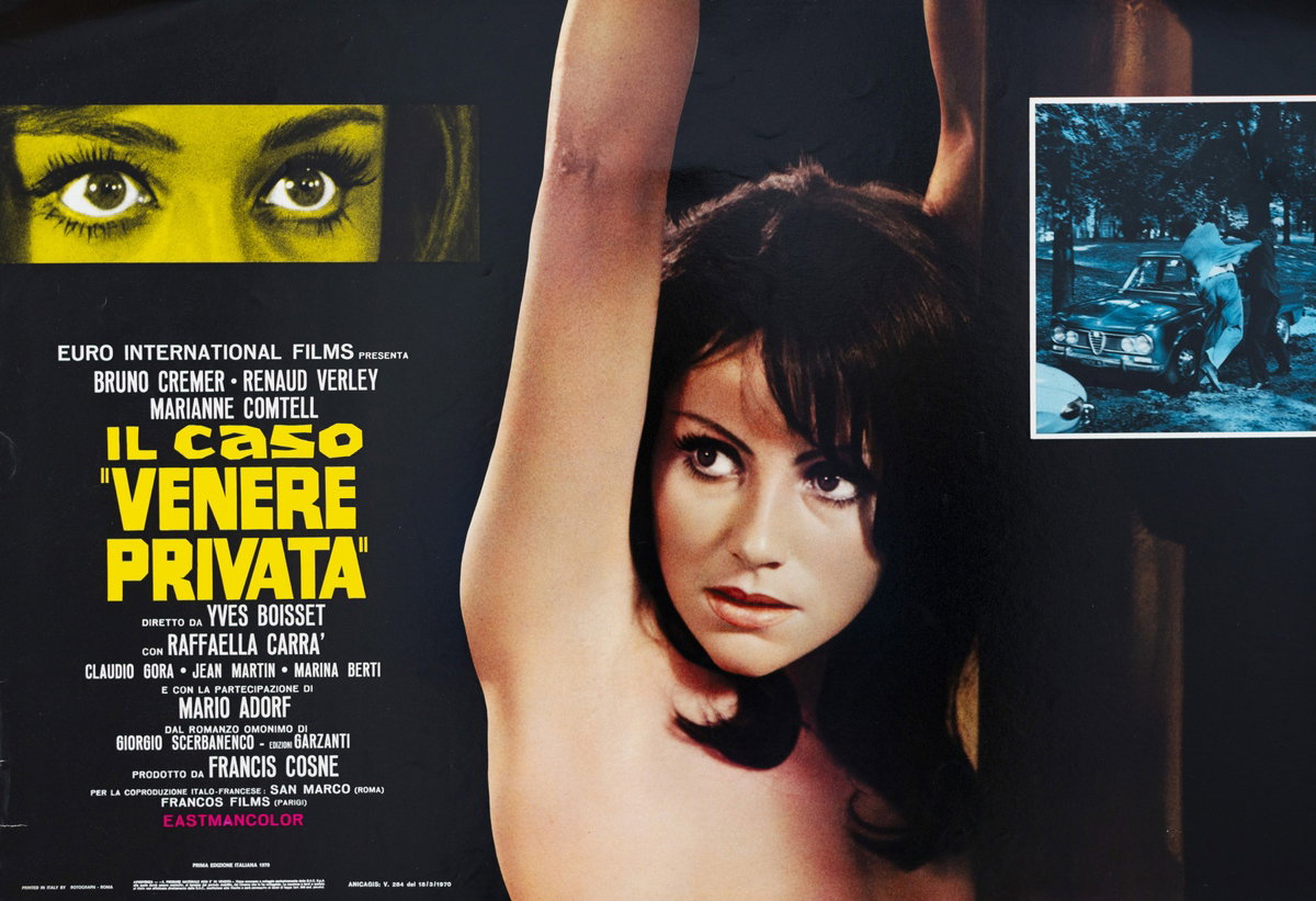 Fotobusta 2 per il film Il caso 'Venere privata' (1970)