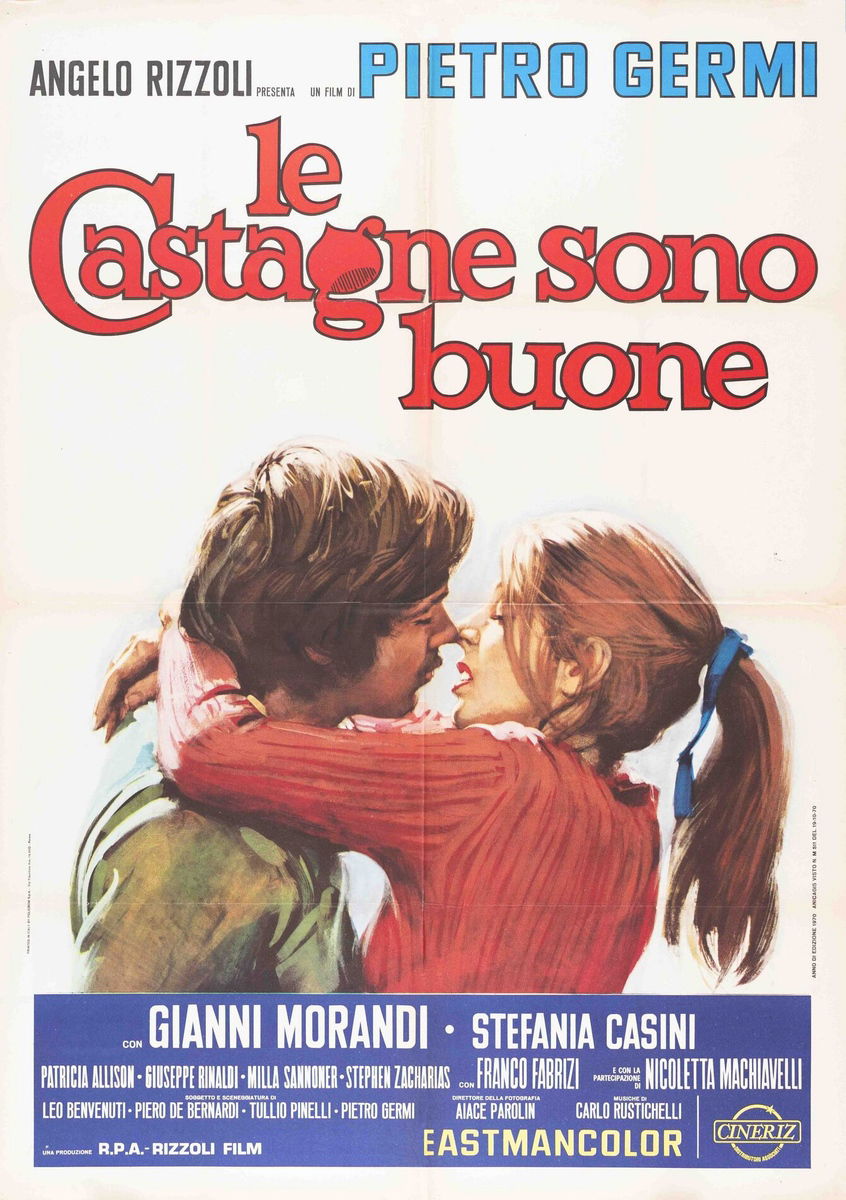 Le castagne sono buone - Manifesto 1