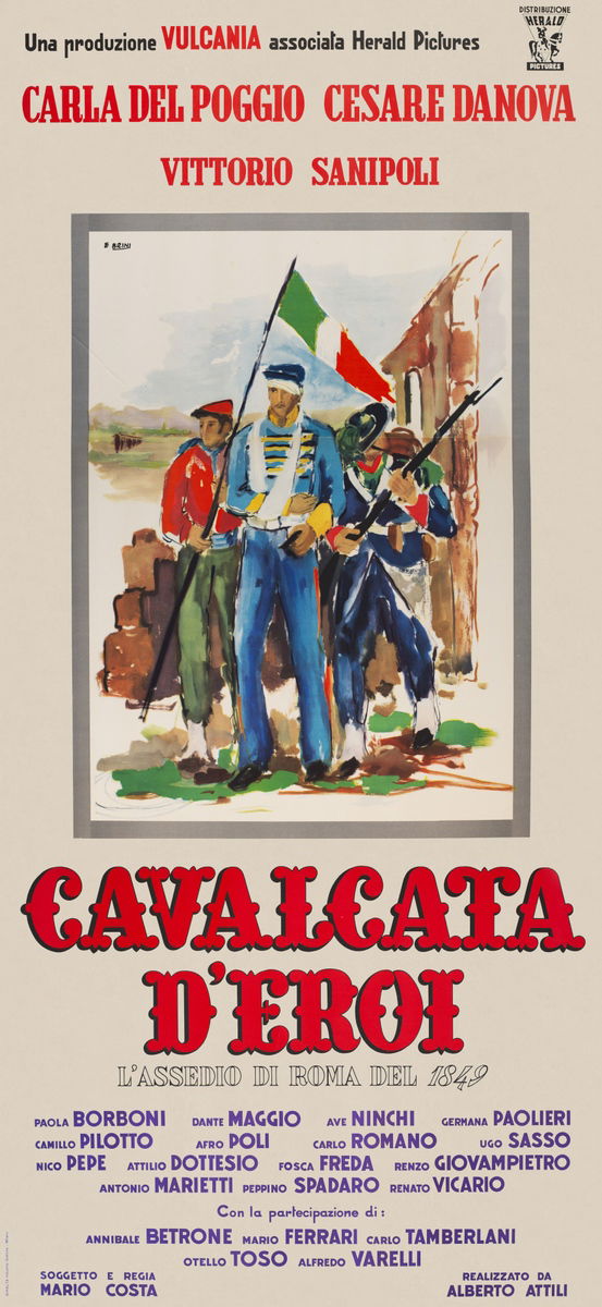 Cavalcata d'eroi - Poster 1