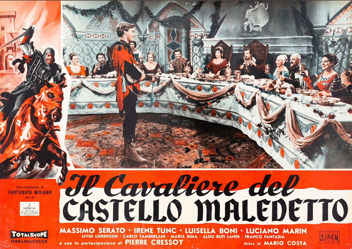 Cavalier in Devil's Castle - Fotobusta 1