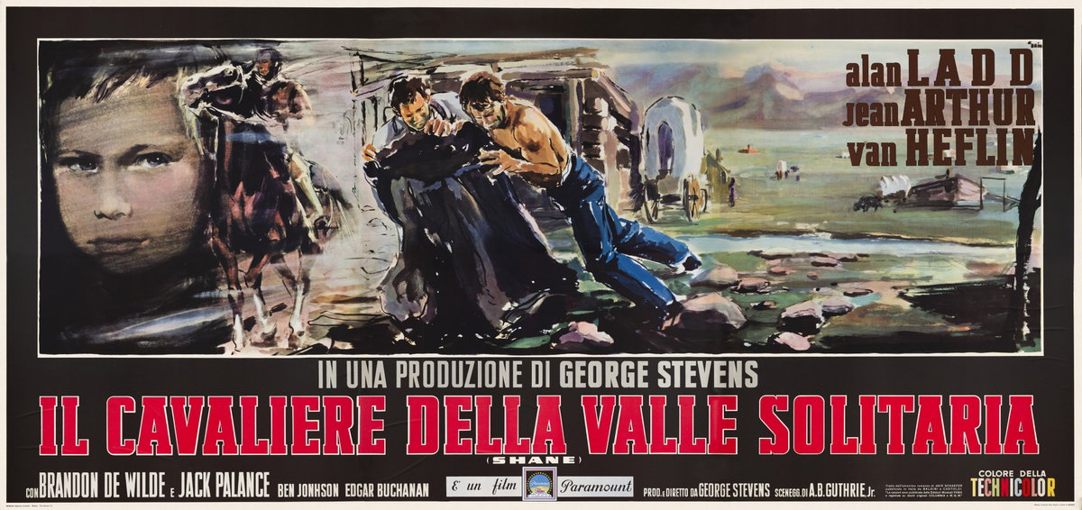 Il cavaliere della valle solitaria - Manifesto 1