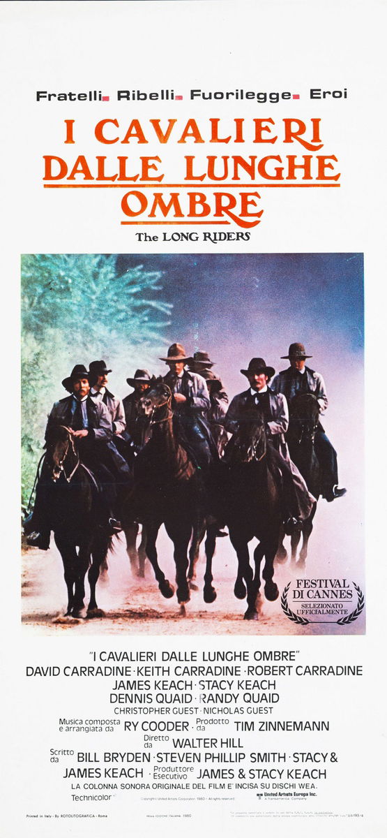 I cavalieri dalle lunghe ombre - Locandina 1