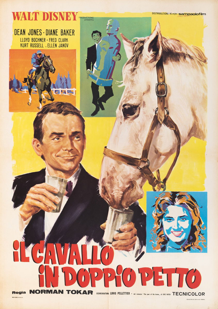 Il cavallo in doppiopetto - Manifesto 1