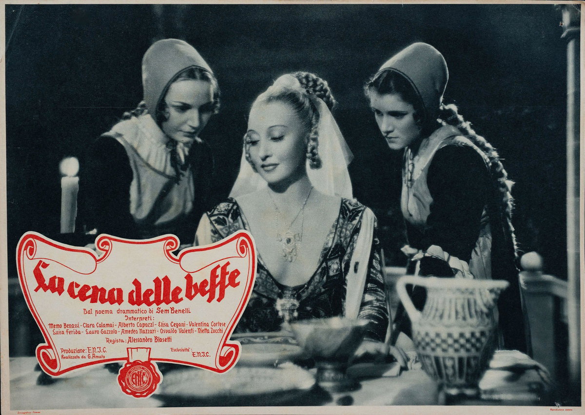 Lobby Card 3 for the film The Jester's Supper (1942)