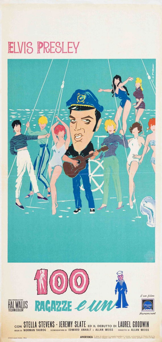 Cento ragazze e un marinaio - Locandina 1
