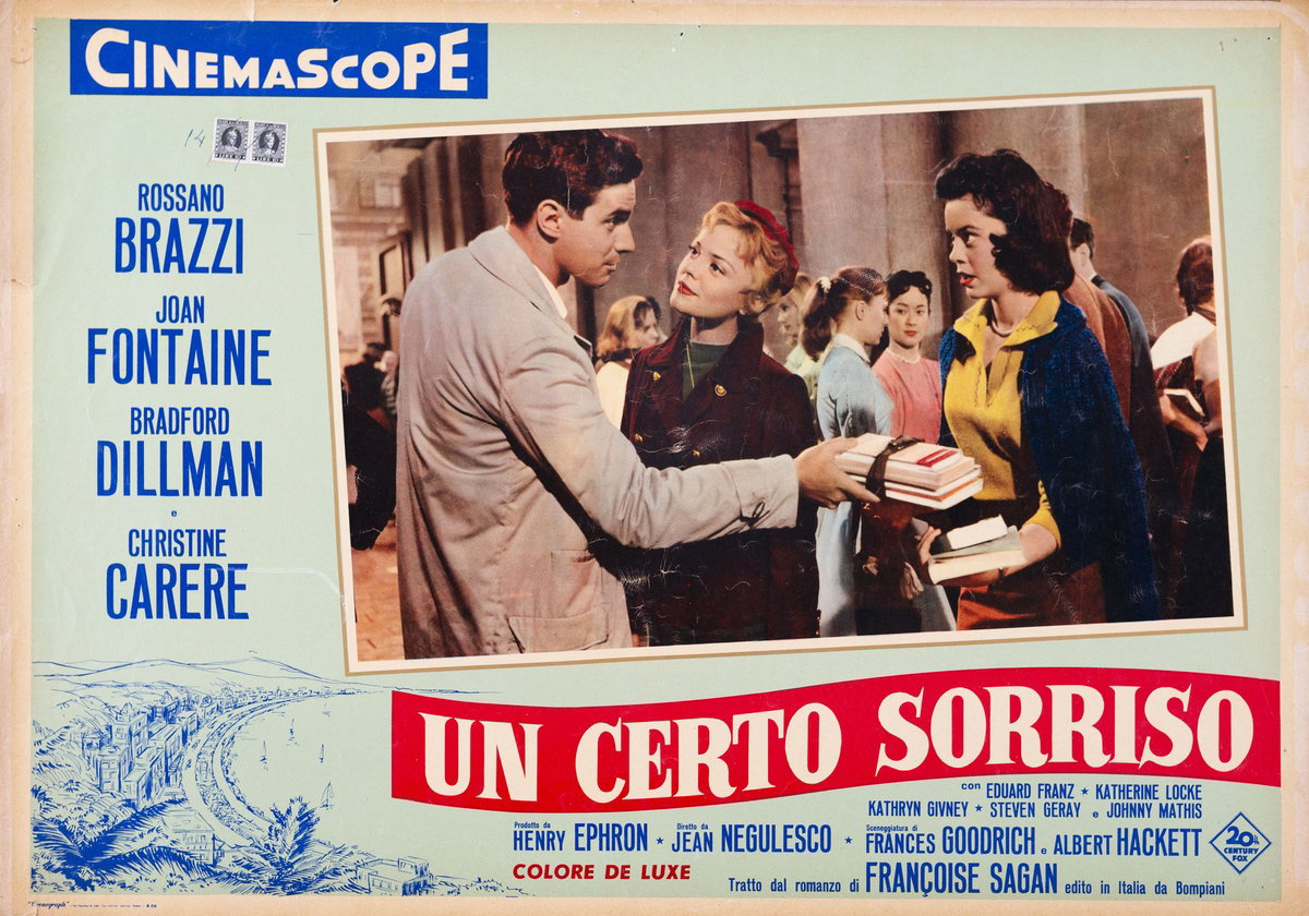 Fotobusta 2 per il film Un certo sorriso (1958)