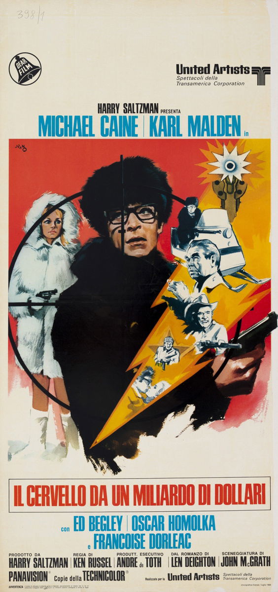 Il cervello da un miliardo di dollari - Locandina 1