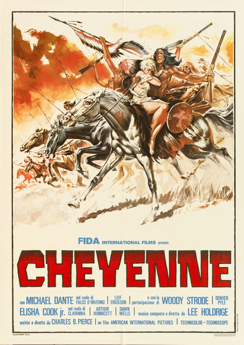 Manifesto 2 per il film Cheyenne (1975)