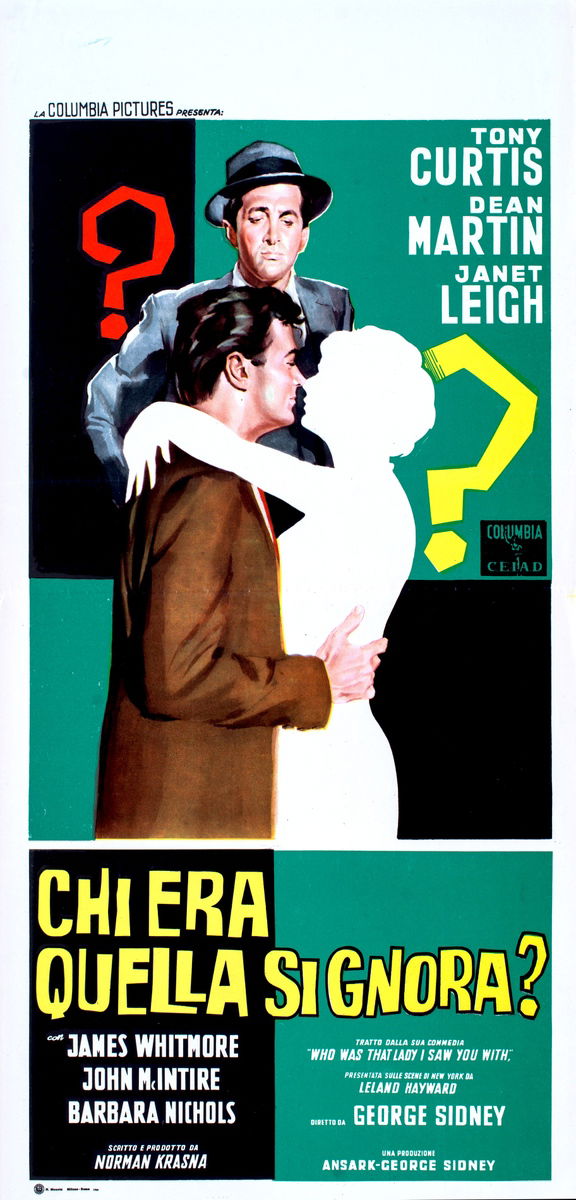 Who Was That Lady? - Lobby Card 1