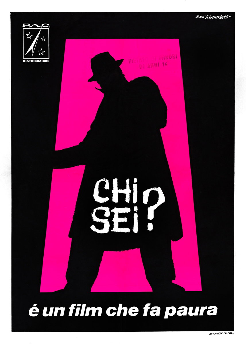 Poster 3 for the film Beyond the Door (1974), painted by Ezio Tarantelli