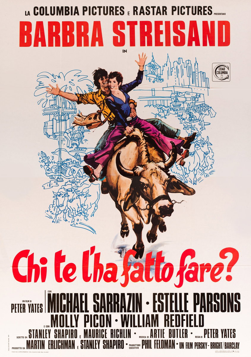 Manifesto 2 per il film Chi te l'ha fatto fare? (1974)