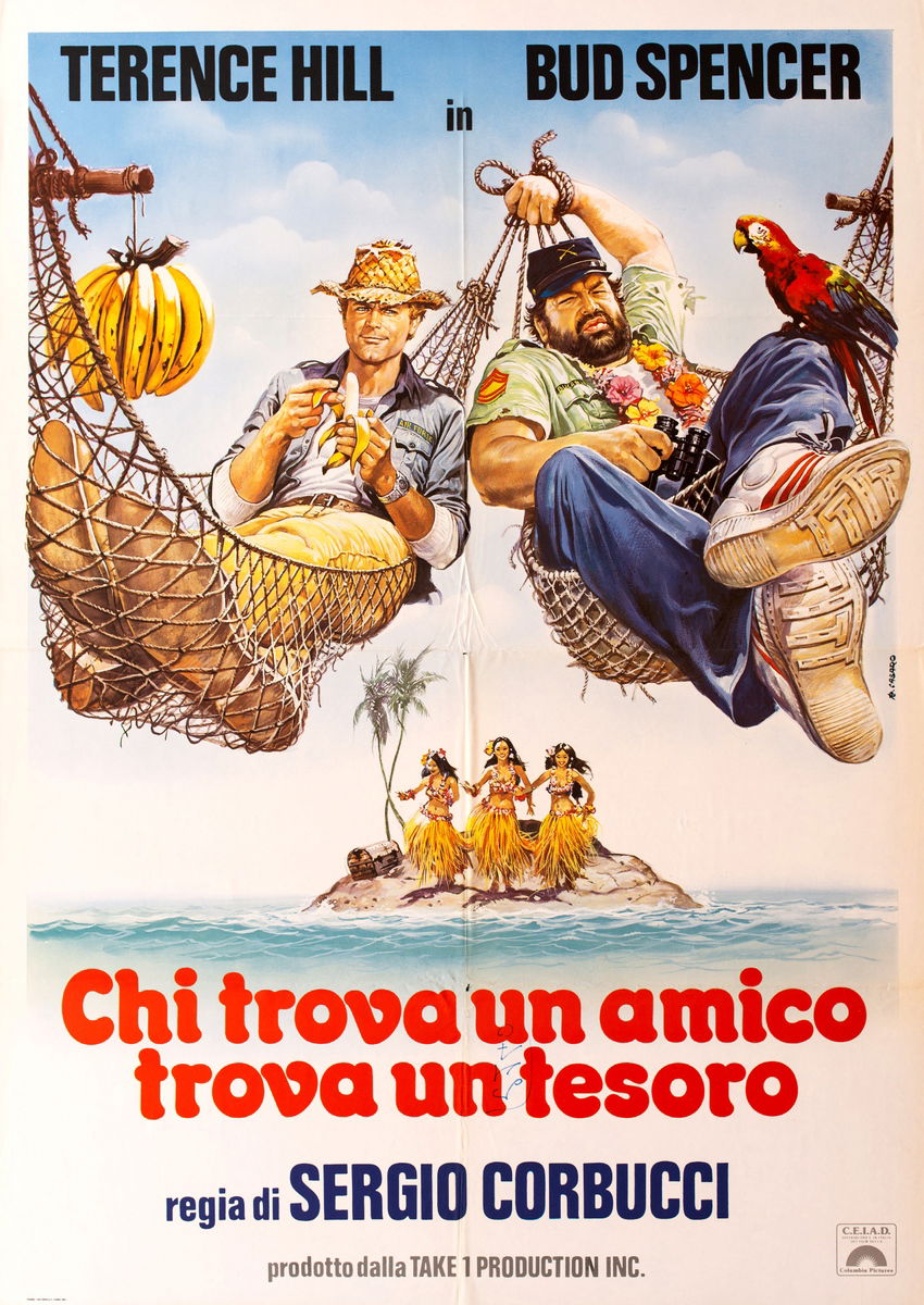 Chi trova un amico trova un tesoro - Manifesto 1