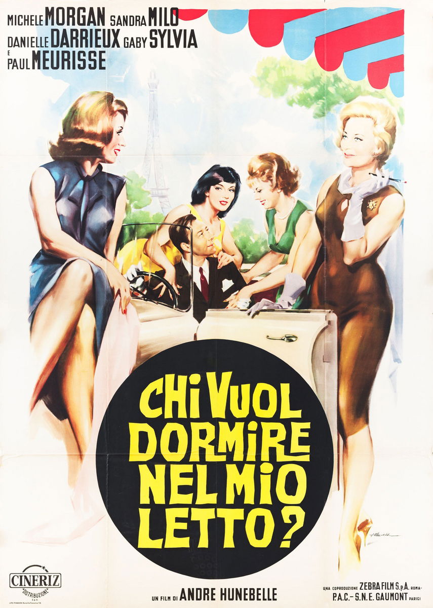 Chi vuol dormire nel mio letto? - Manifesto 1