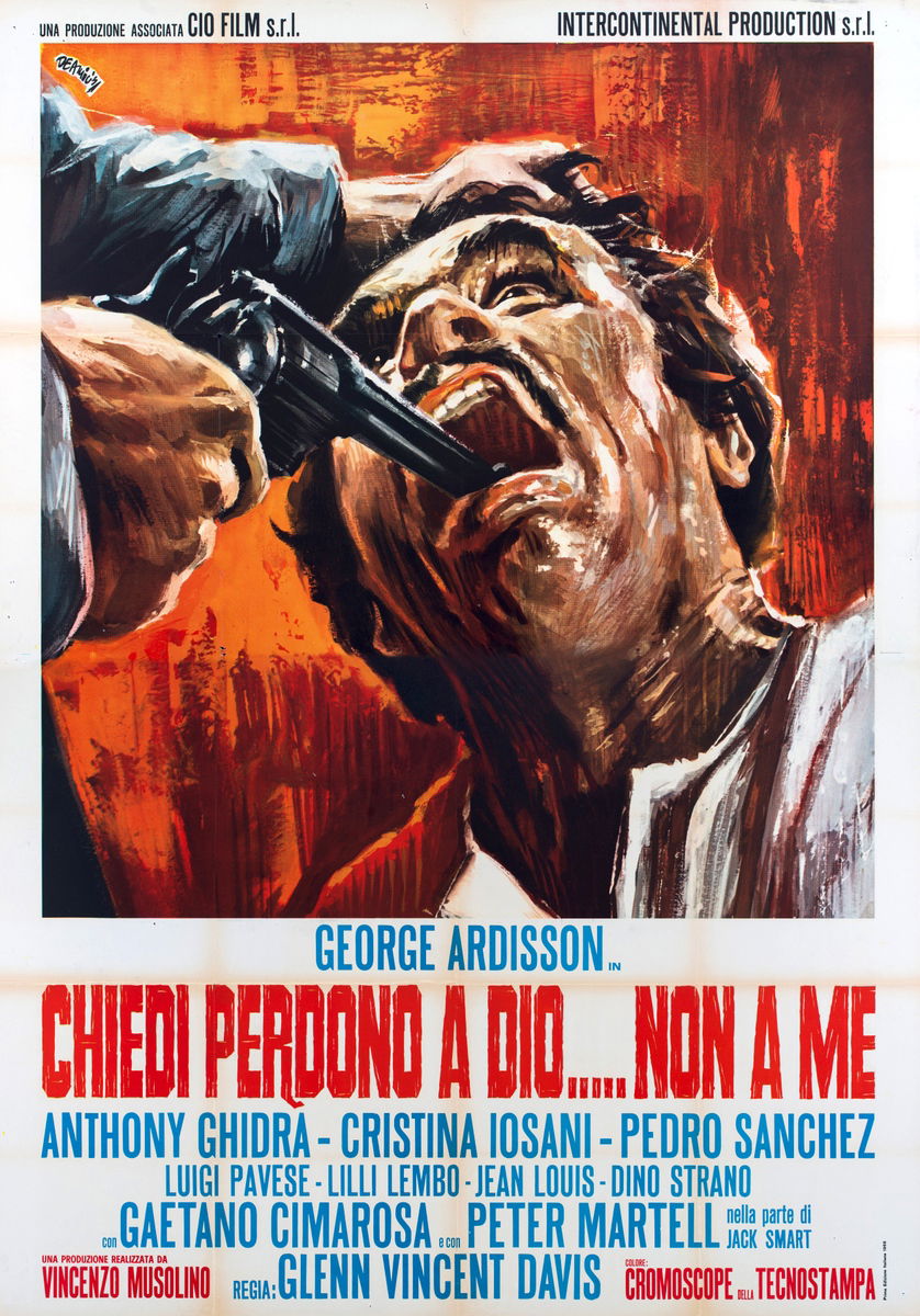 Chiedi perdono a Dio... non a me - Manifesto 1