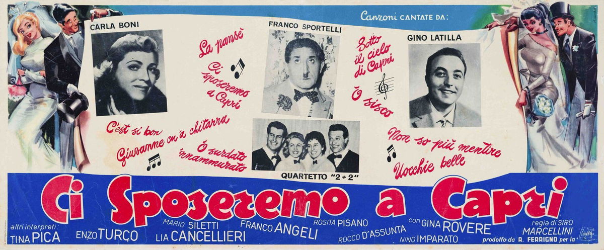 We will get married in Capri - Lobby Card 1