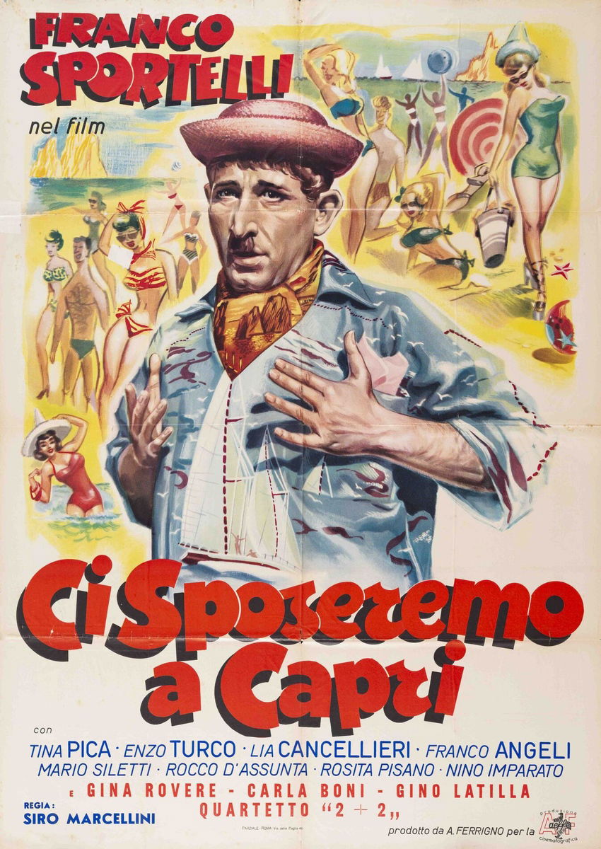 Ci sposeremo a Capri - Manifesto 1