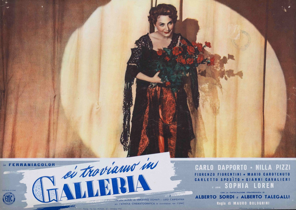Lobby Card 2 for the film I'll See You on the Balcony (1953)
