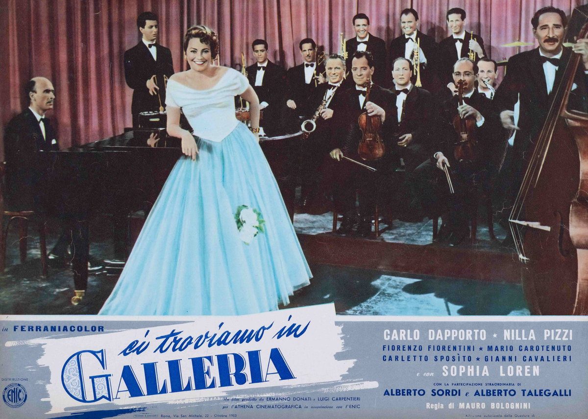 Lobby Card 4 for the film I'll See You on the Balcony (1953)