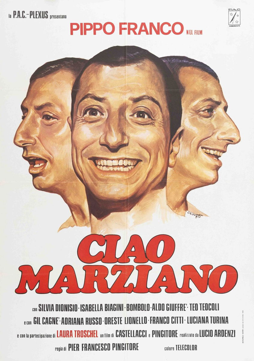 Ciao marziano - Manifesto 1