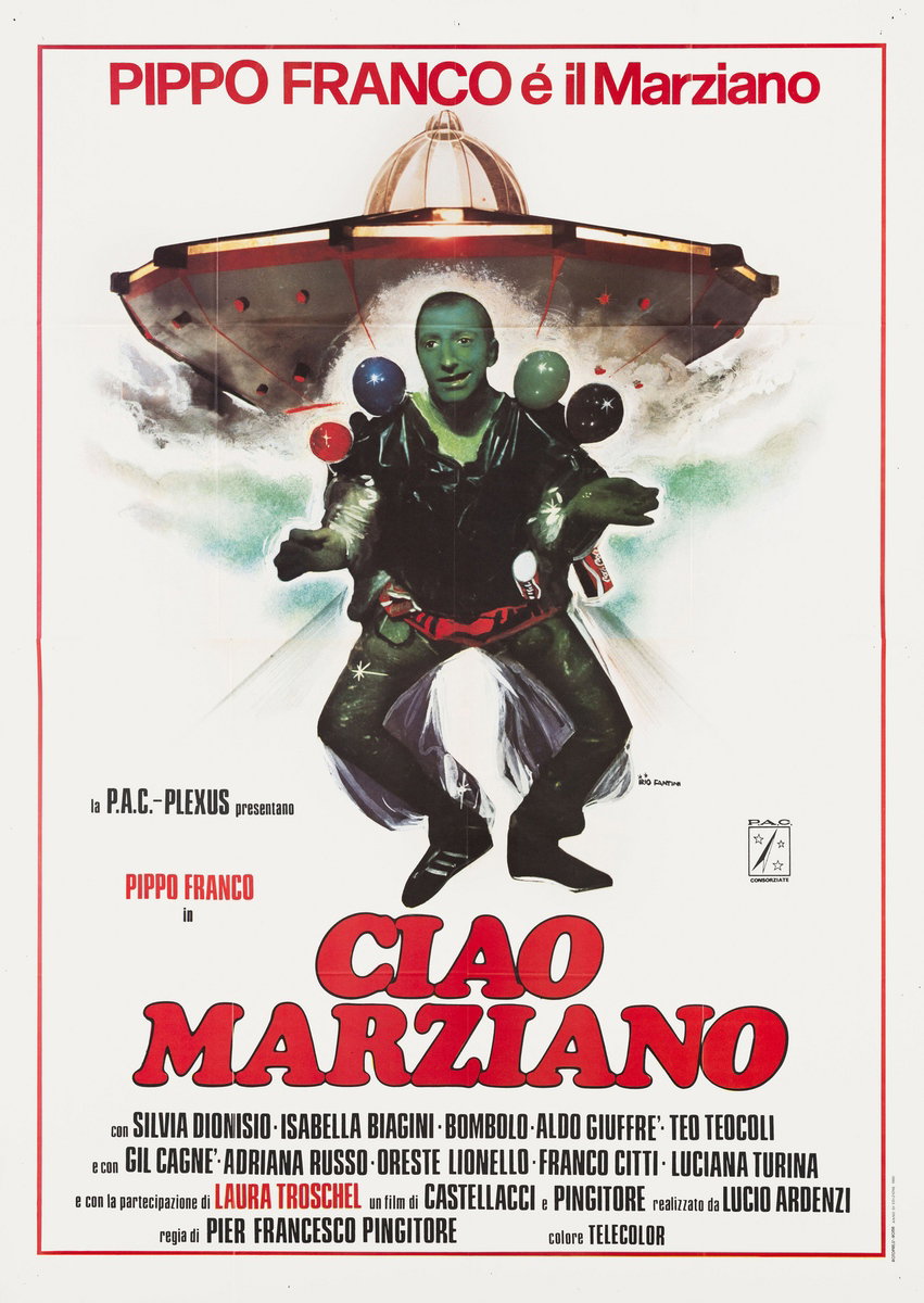 Ciao marziano - Manifesto 2
