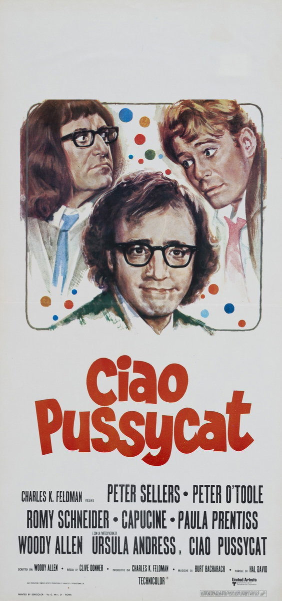 Locandina 2 per il film Ciao Pussycat (1965)