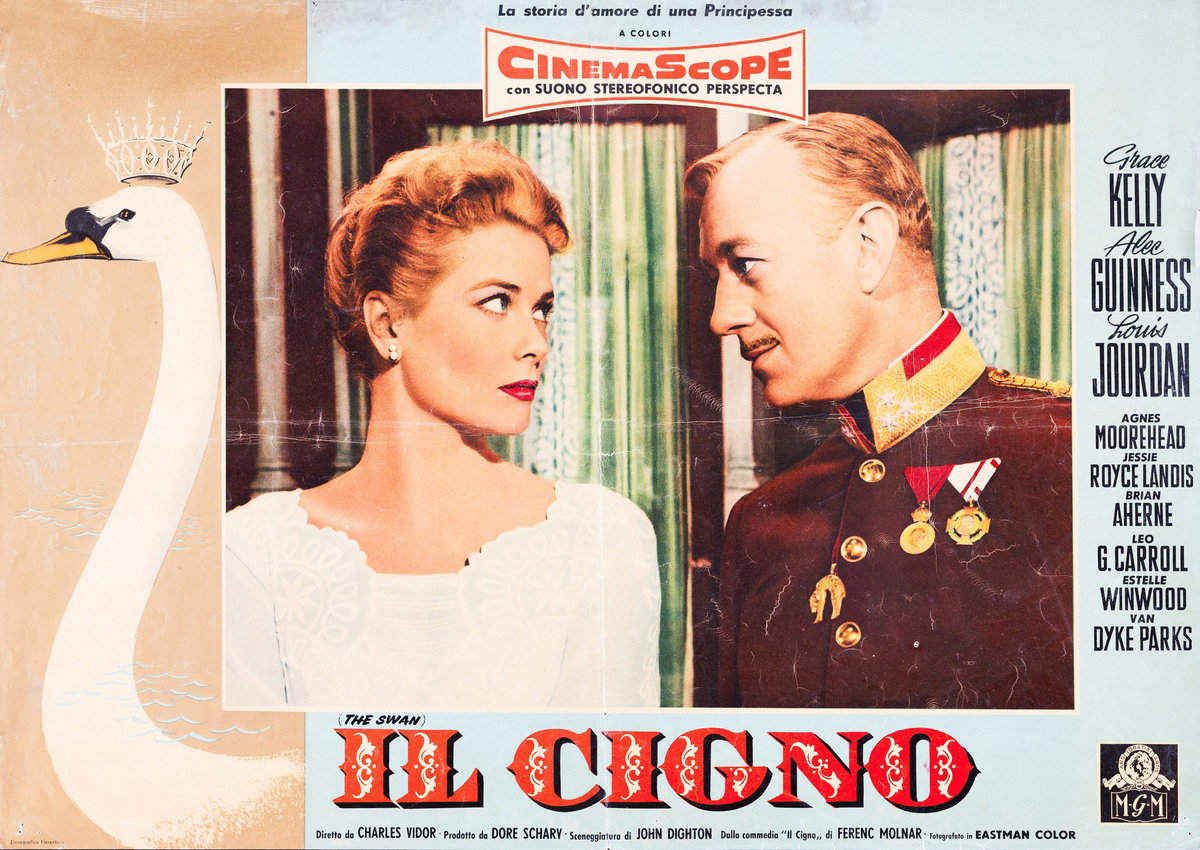 Fotobusta 3 per il film Il cigno (1956)