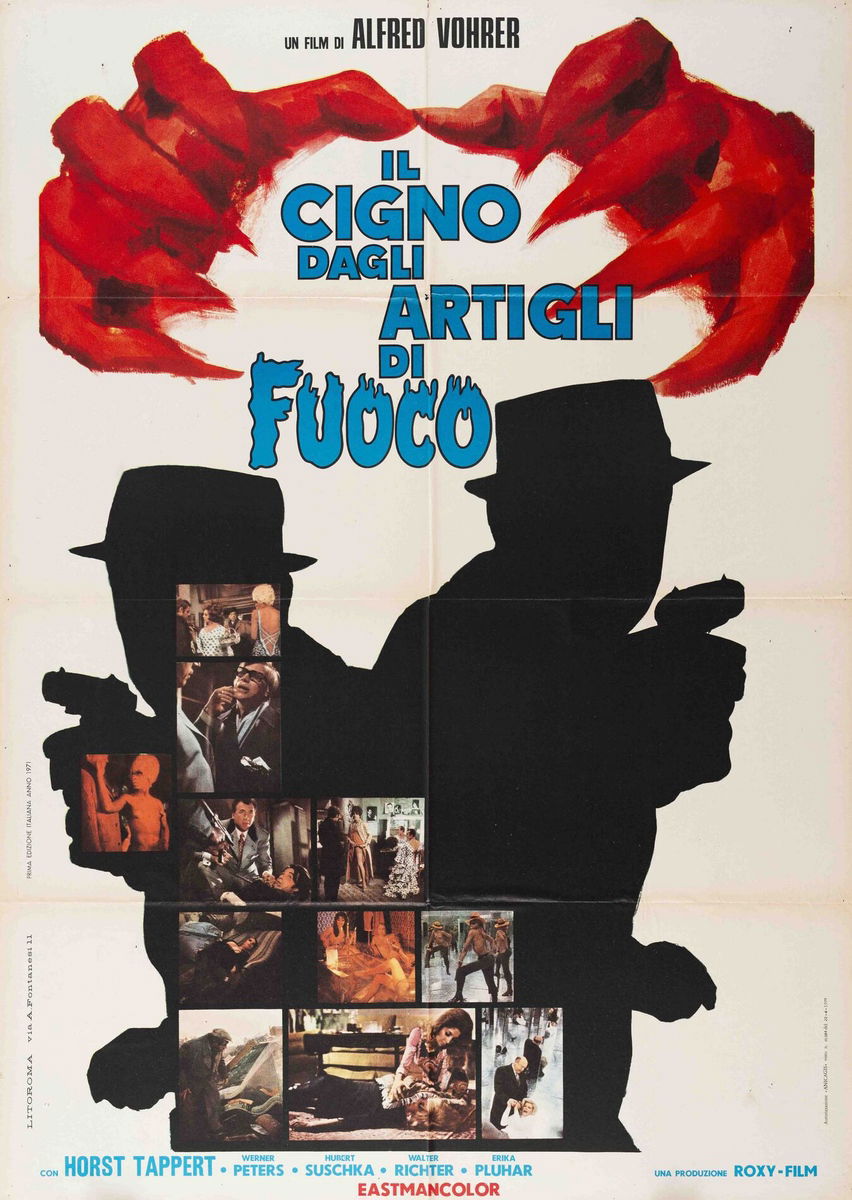 Il cigno dagli artigli di fuoco - Poster 1