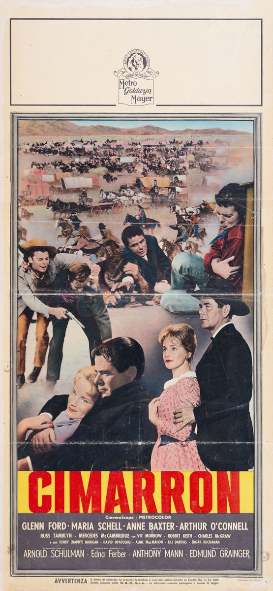 Locandina 2 per il film Cimarron (1960)