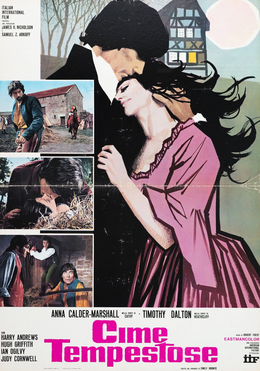 Manifesto 3 per il film Cime tempestose (1970)