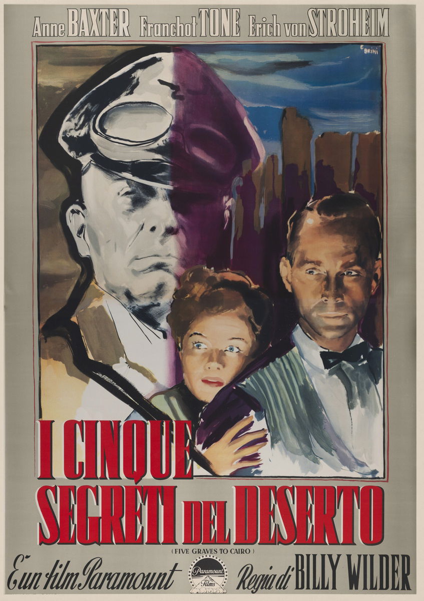 I cinque segreti del deserto - Manifesto 1