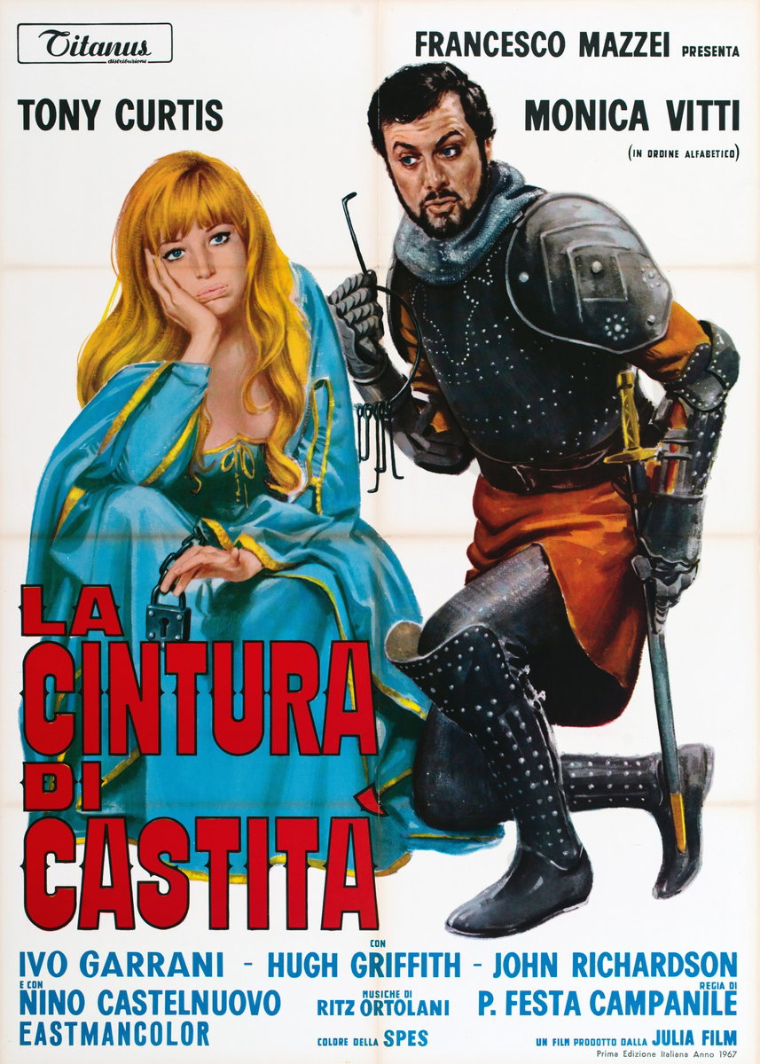 Manifesto 2 per il film La cintura di castità (1967)