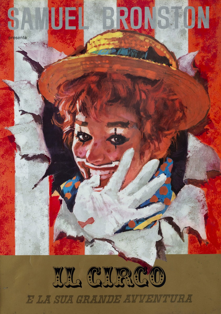 Manifesto 2 per il film Il circo e la sua grande avventura (1964)