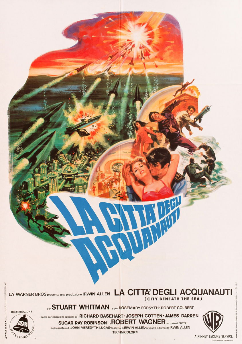 La città degli acquanauti - Manifesto 1