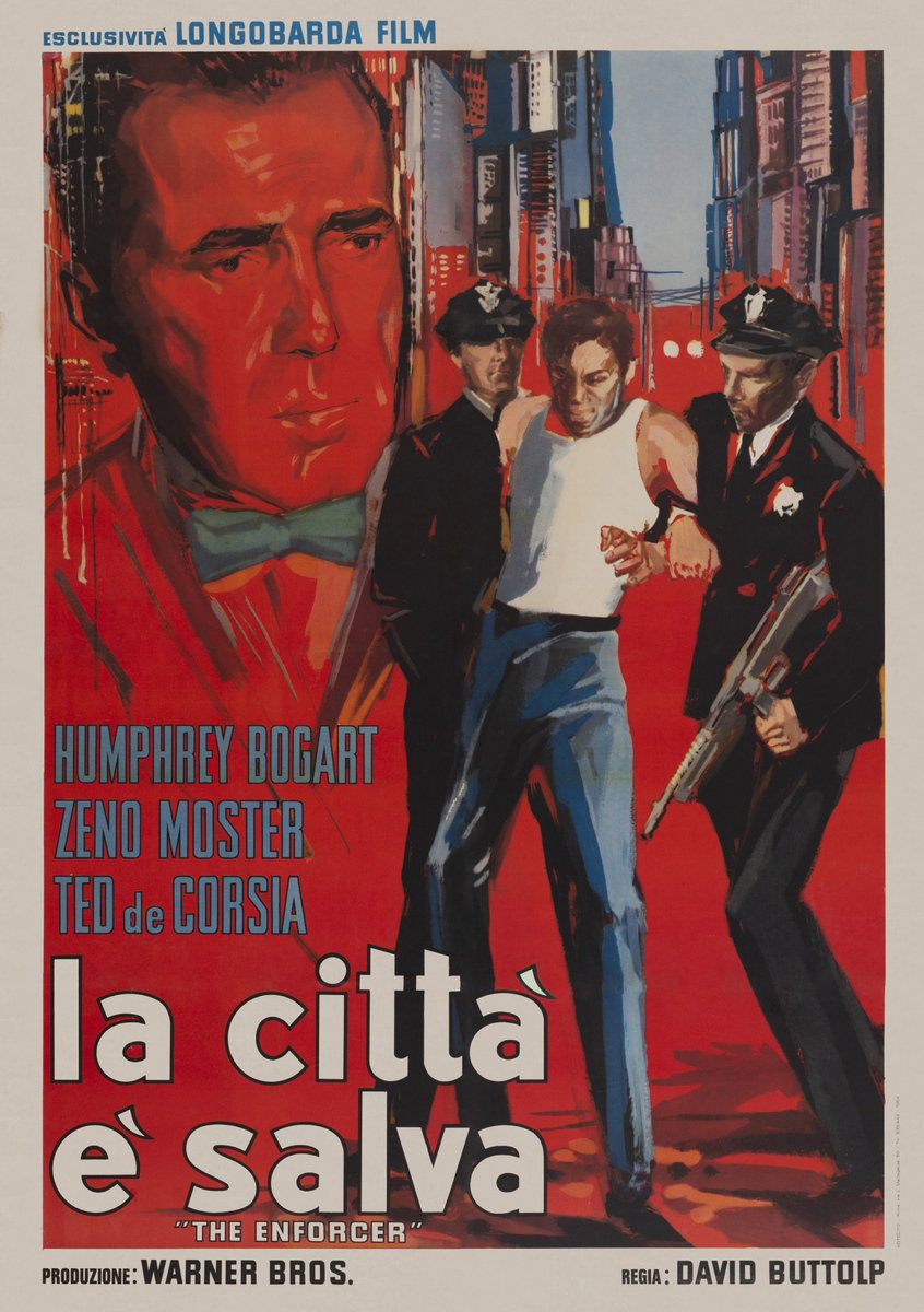 Manifesto 2 per il film La città è salva (1951)