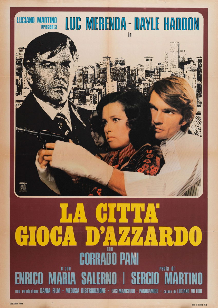 La città gioca d'azzardo - Manifesto 1