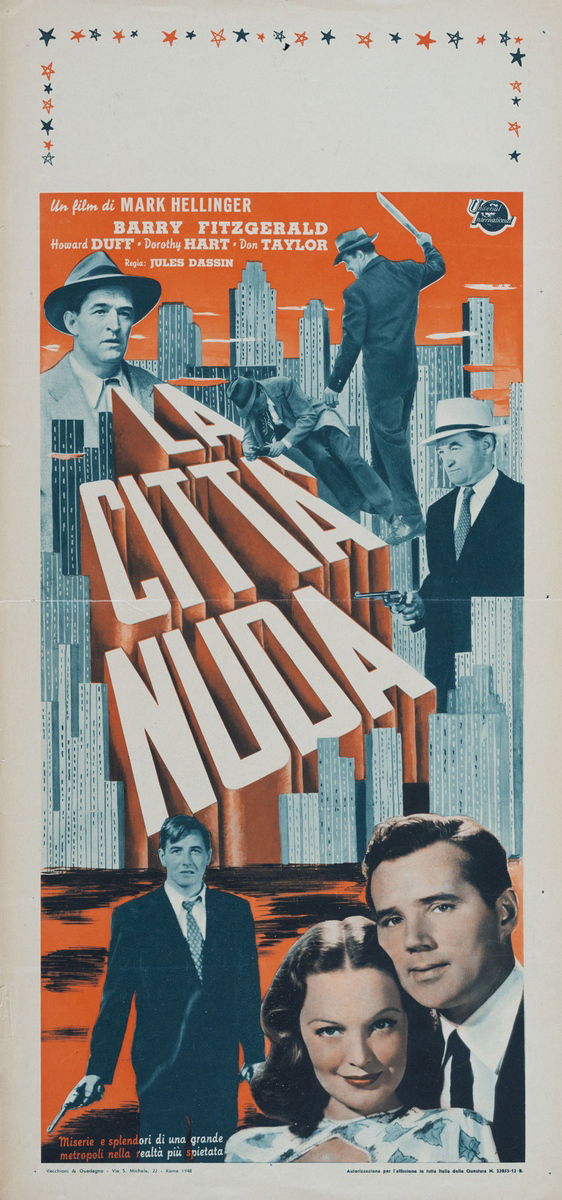 The Naked City - Lobby Card 1