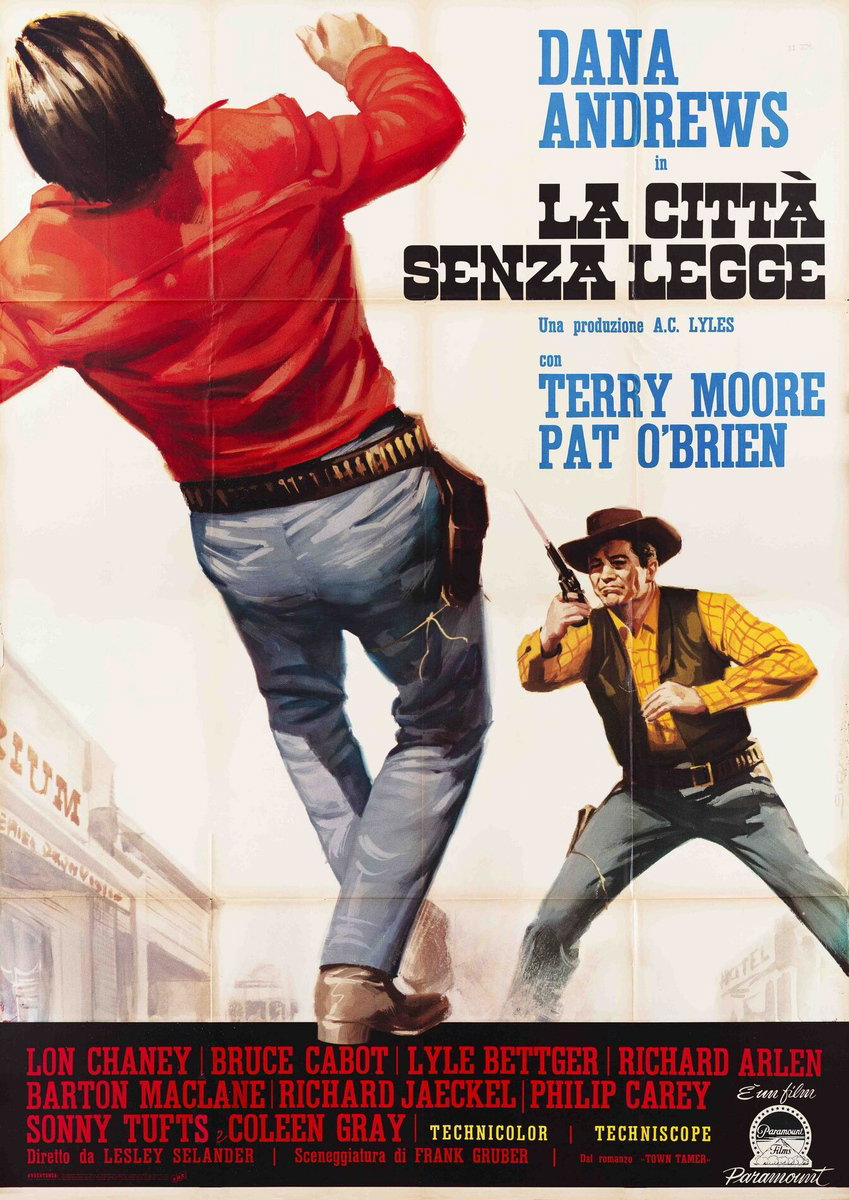 Poster 2 for the film Town Tamer (1965)