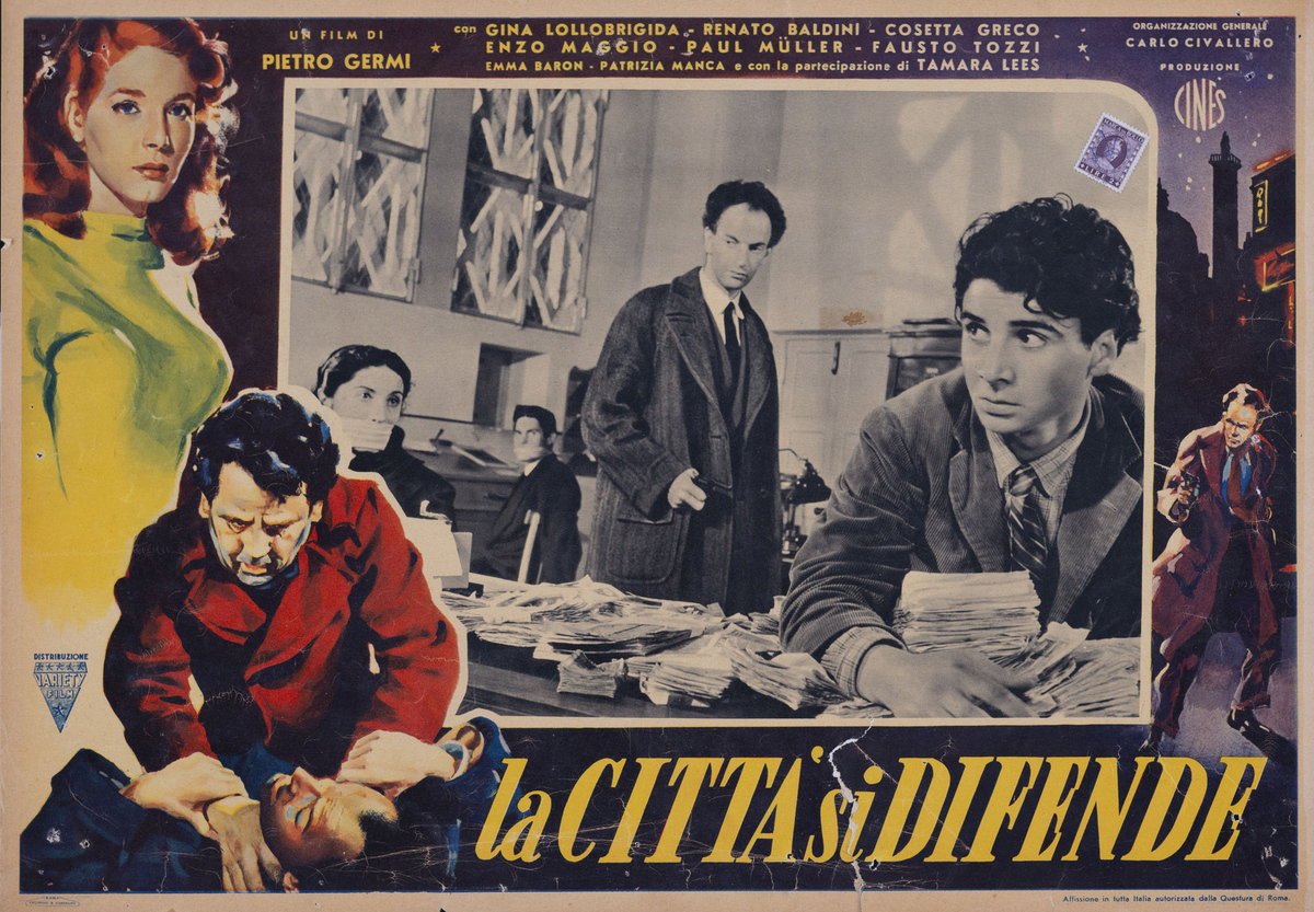 Lobby Card 2 for the film The City Defends Itself (1951)