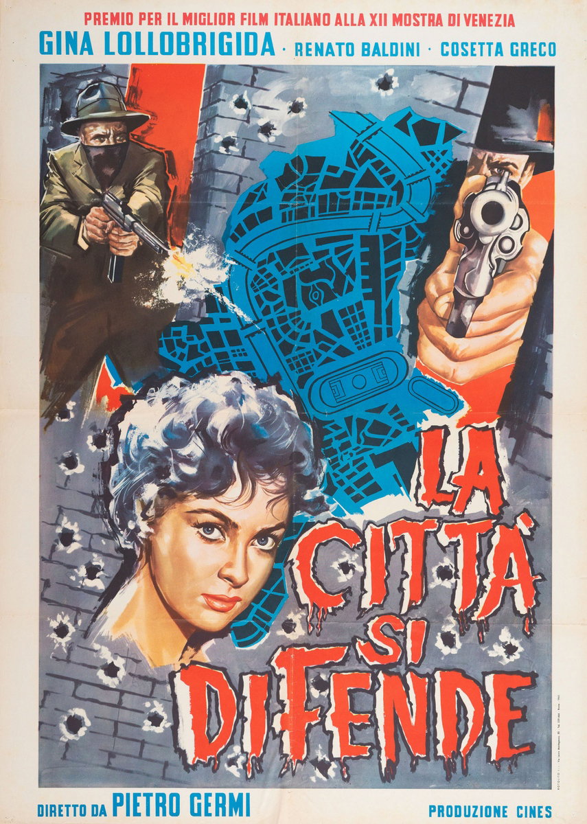 Poster 2 for the film The City Defends Itself (1951)