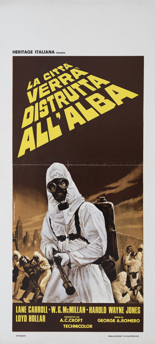 La città verrà distrutta all'alba - Locandina 1