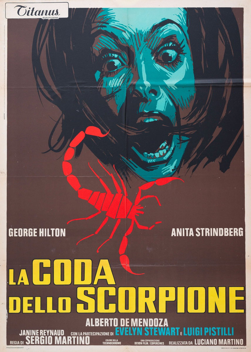 Poster 2 for the film The Case of the Scorpion's Tail (1971)
