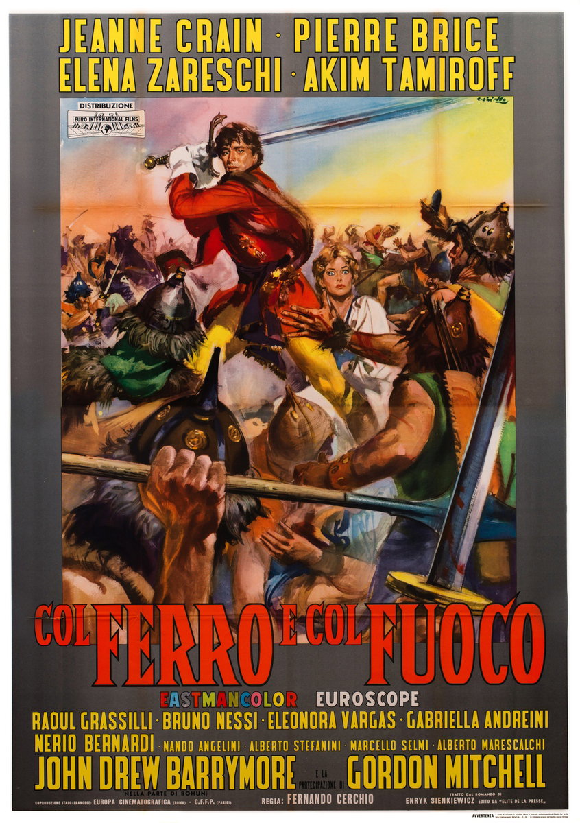 Poster 2 for the film Invasion 1700 (1962), painted by Averardo Ciriello