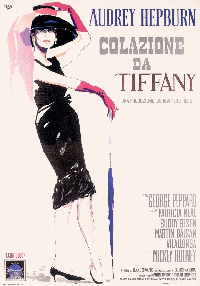 Colazione da Tiffany - Manifesto 1
