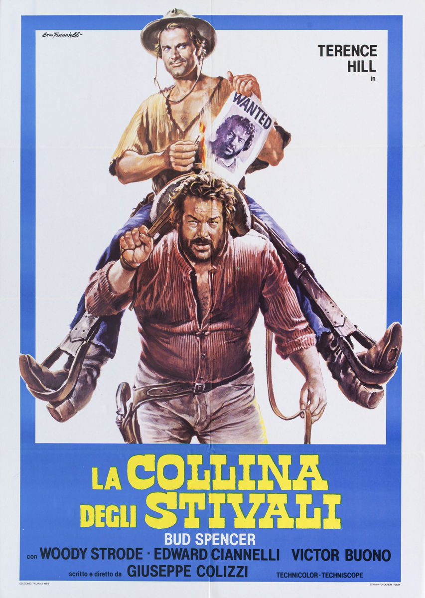 La collina degli stivali - Manifesto 1